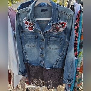 Kaari Blue Denim Jacket
